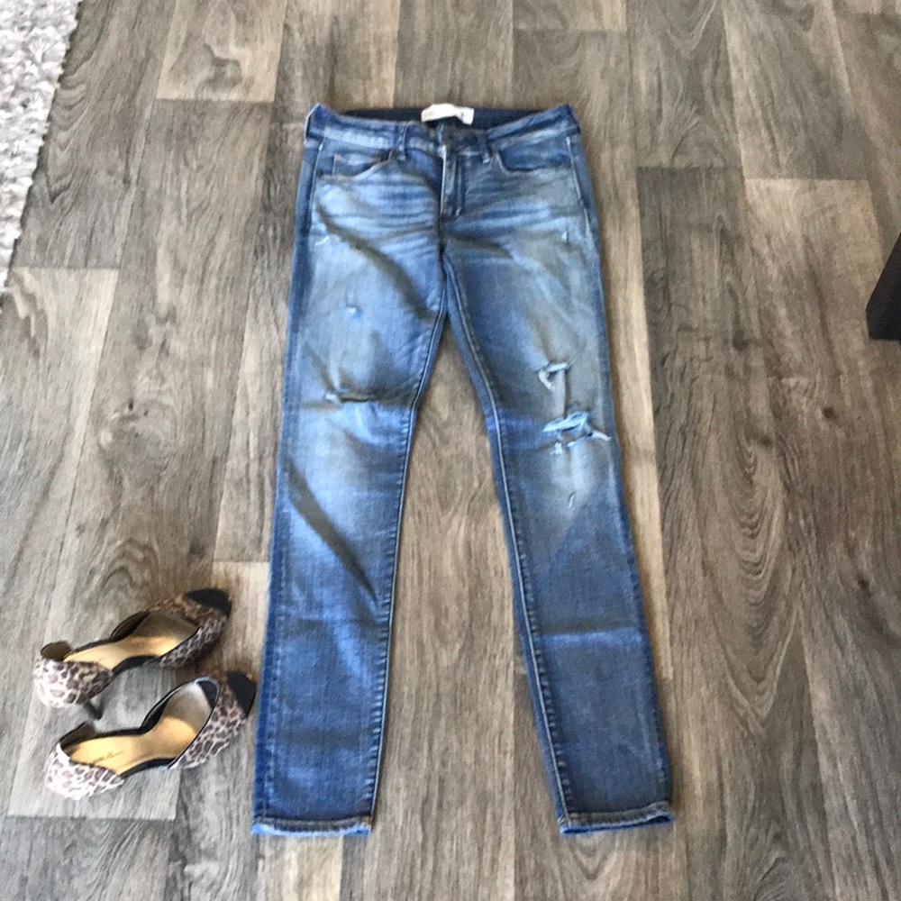 NWOT~Abercrombie super skinny jeans